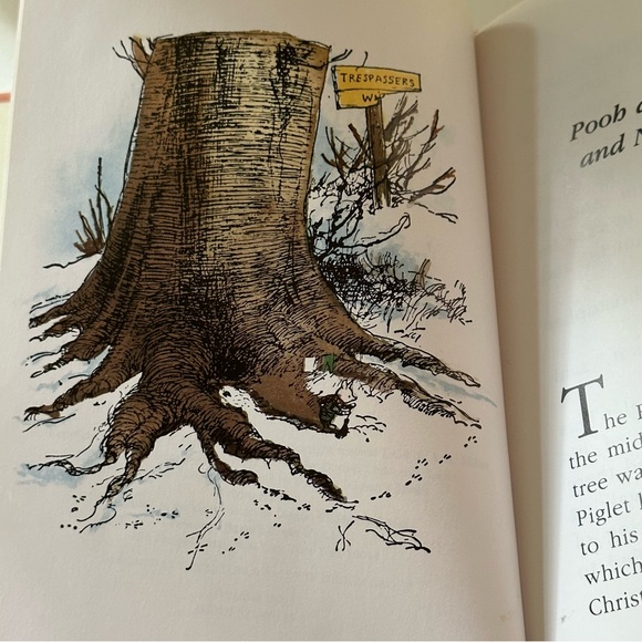 Pooh & Piglet Go Hunting AA Milne Ernest H Shepard Hardcover Book - Picture 5 of 6